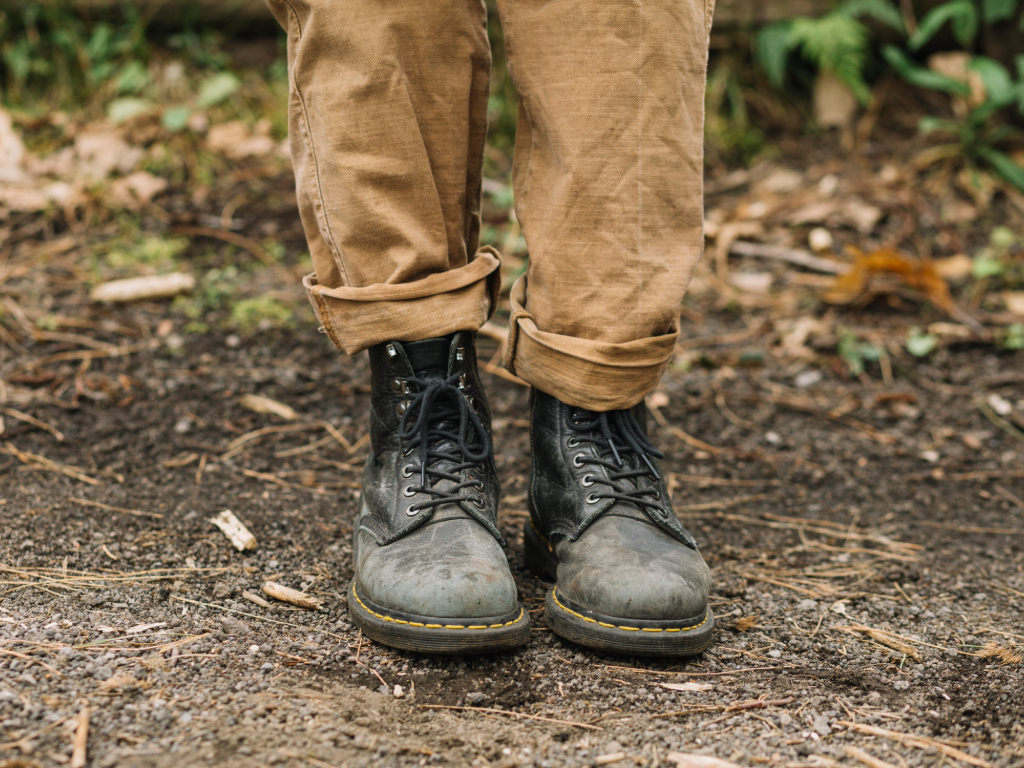 botas tacticas negras